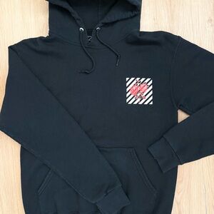 Black Rose Graphic Hoodie